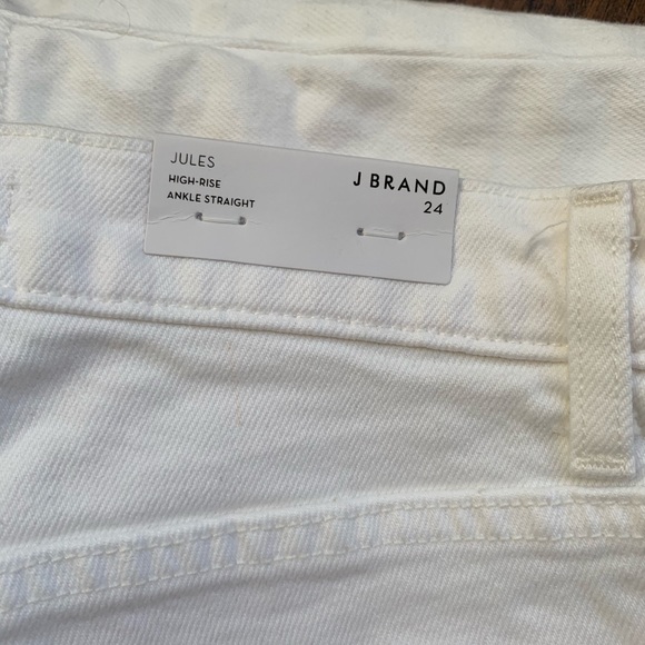 J Brand Jules High Rise Ankle Straight 24 NWT - Picture 6 of 8